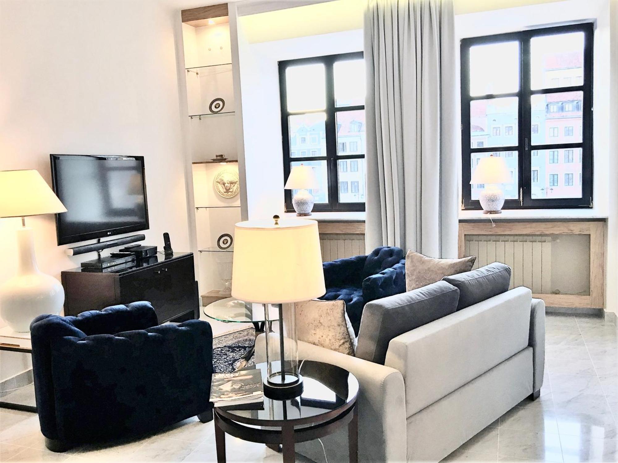 Mondrian Luxury Suites & Apartments Old Town Varsó Szoba fotó