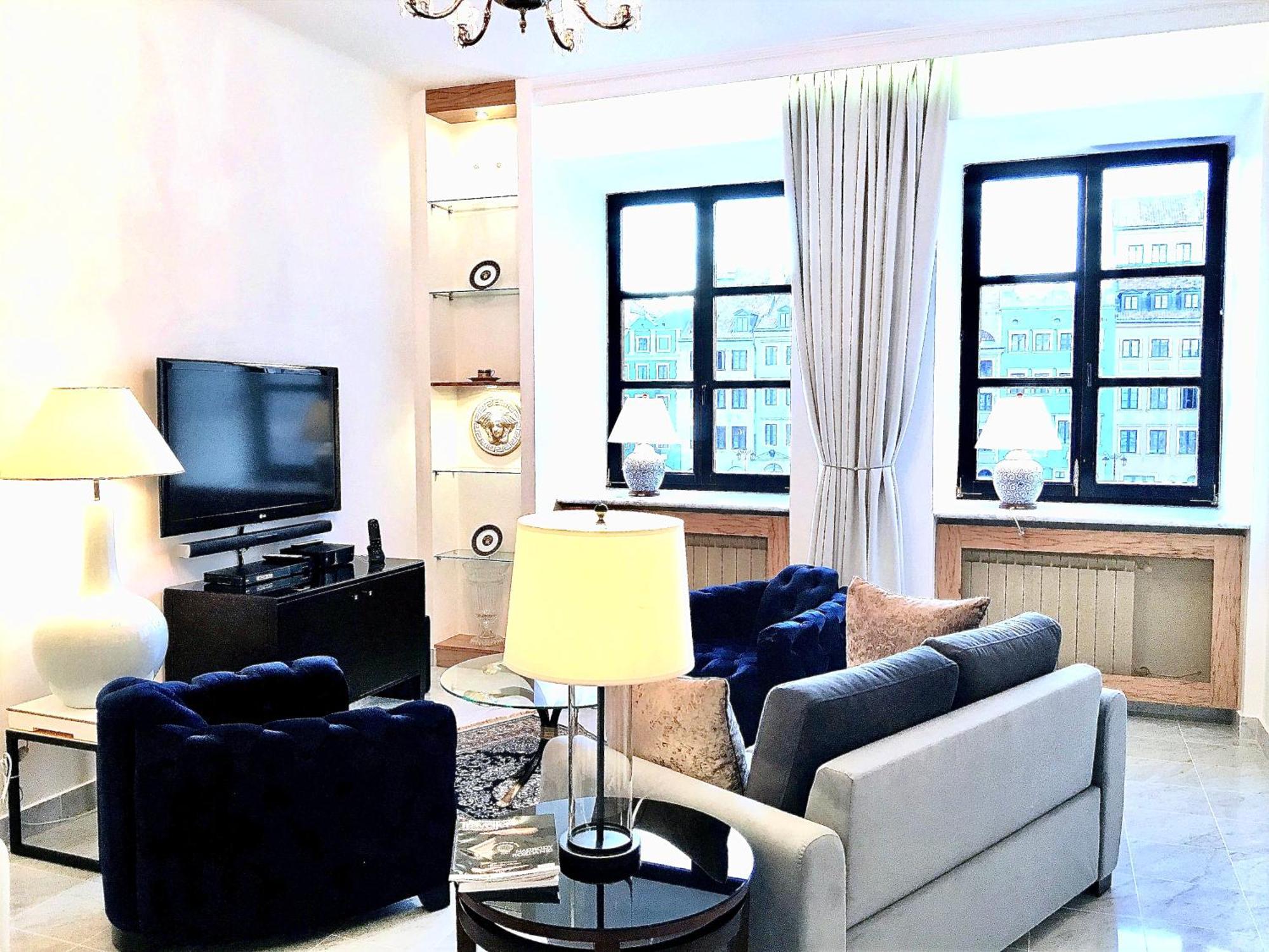 Mondrian Luxury Suites & Apartments Old Town Varsó Szoba fotó